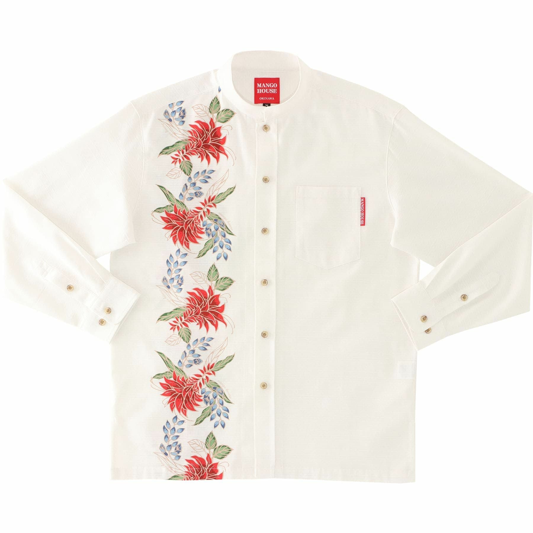 かりゆしウェアサムネイル画像（アイボリー）