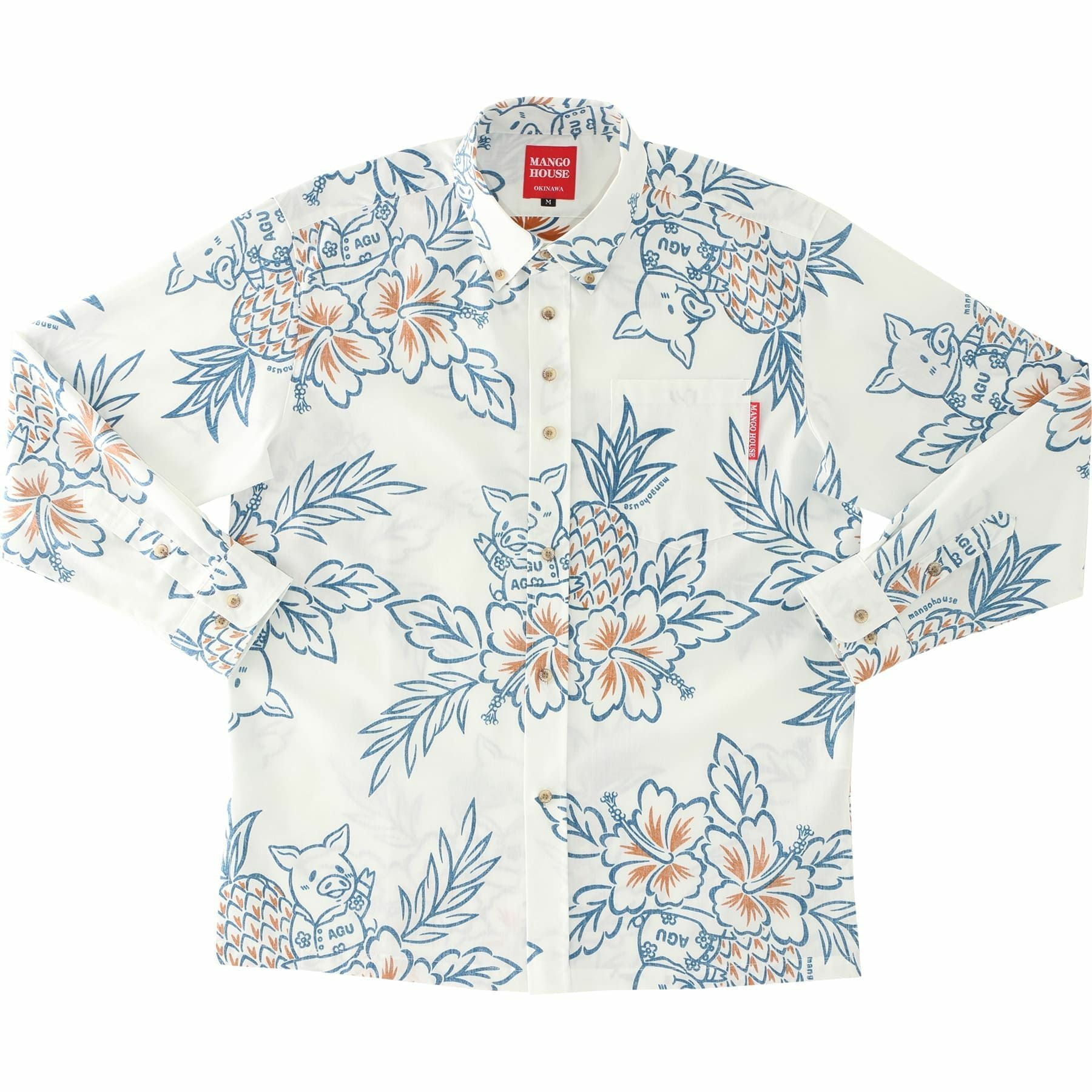 かりゆしウェア　サムネイル画像（アイボリー）