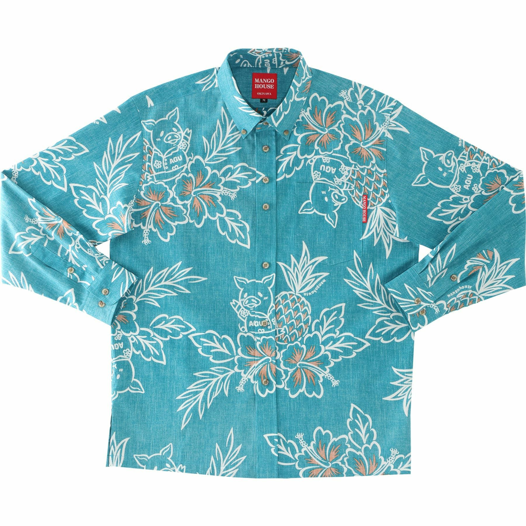 かりゆしウェア　サムネイル画像（ライトブルー）