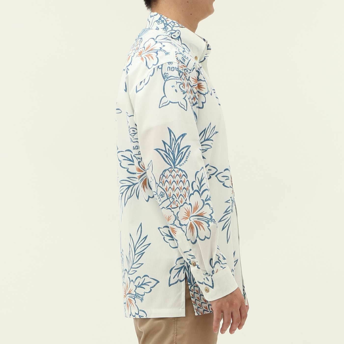 かりゆしウェアモデル着用画像