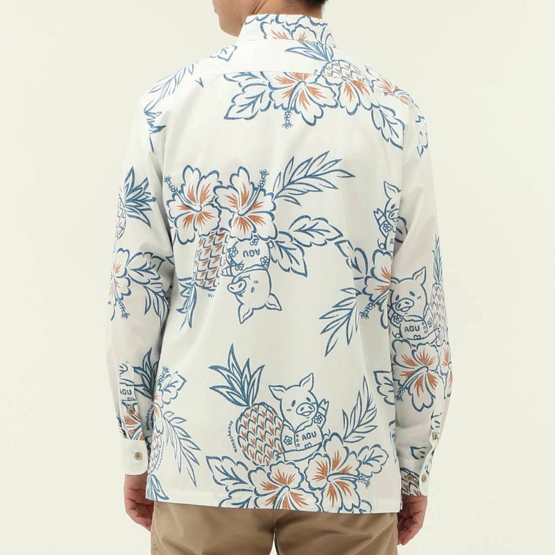 かりゆしウェアモデル着用画像