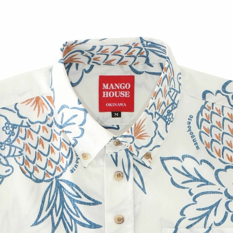 かりゆしウェア　襟元