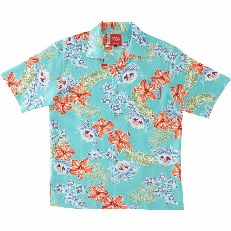 かりゆしウェア　サムネイル画像 (ライトブルー)