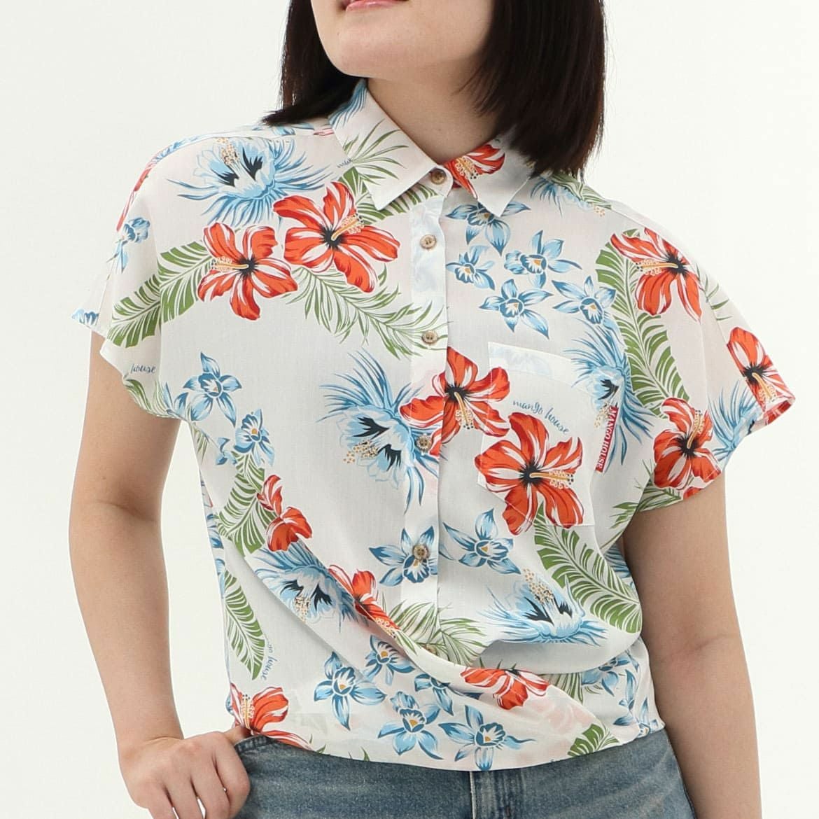 かりゆしウェア　サムネイル画像（アイボリー）