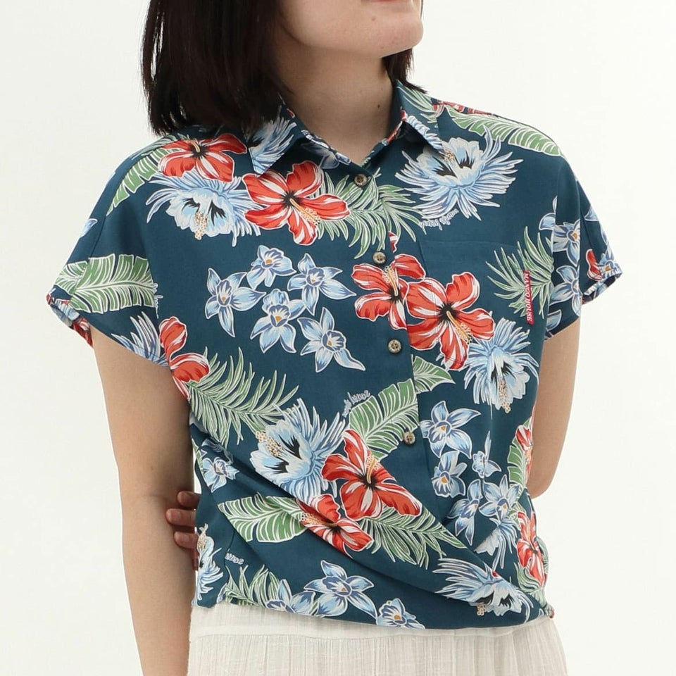 かりゆしウェア　サムネイル画像（ネイビー）