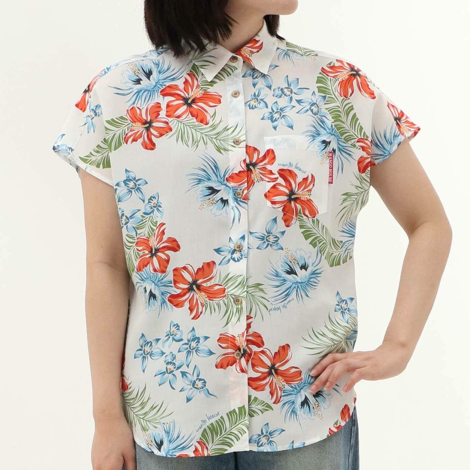 かりゆしウェアモデル着用画像