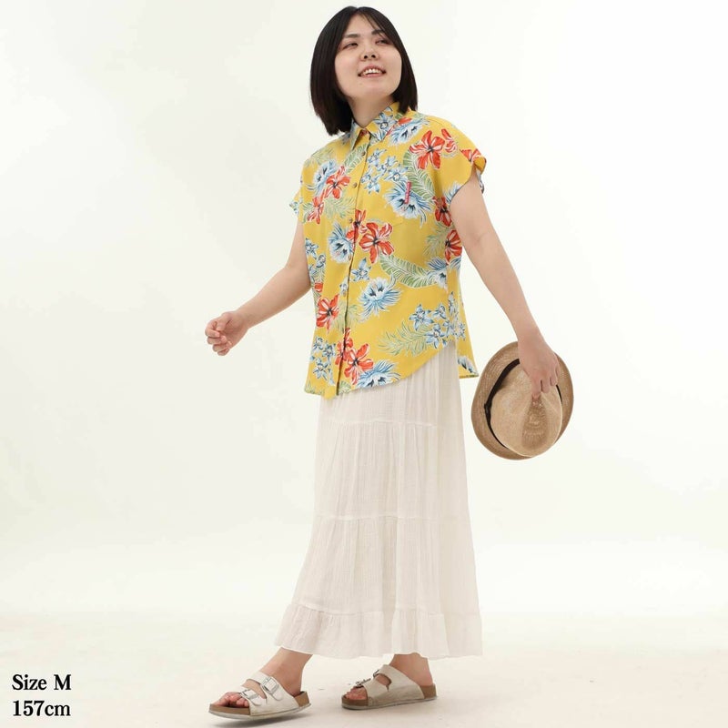 かりゆしウェアモデル着用画像