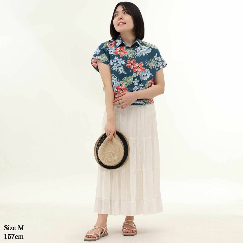 かりゆしウェアモデル着用画像