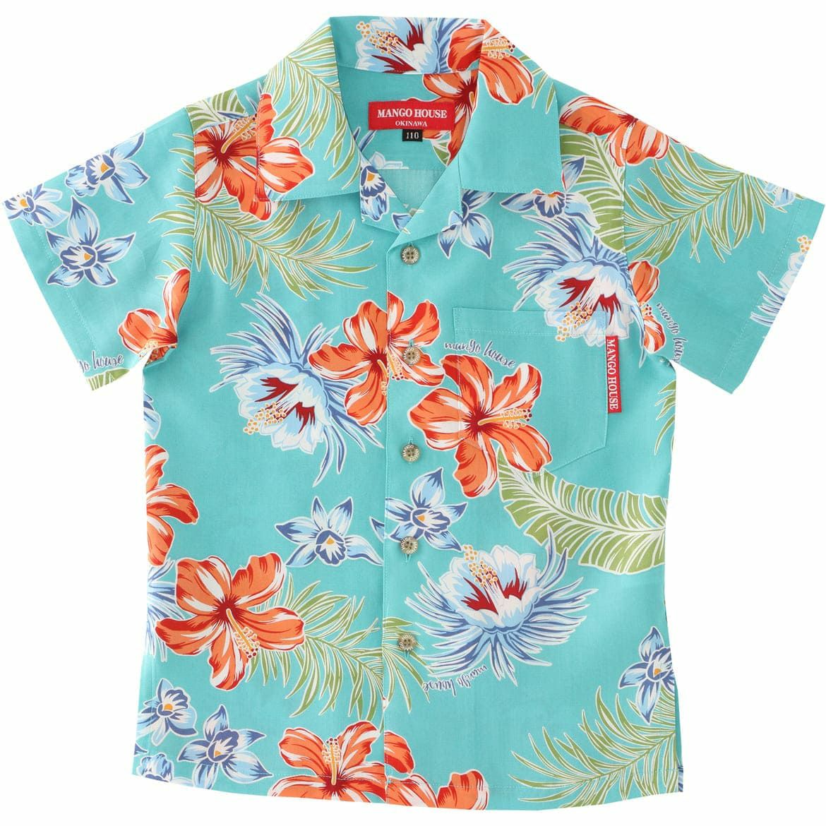 かりゆしウェアサムネイル画像（ライトブルー）