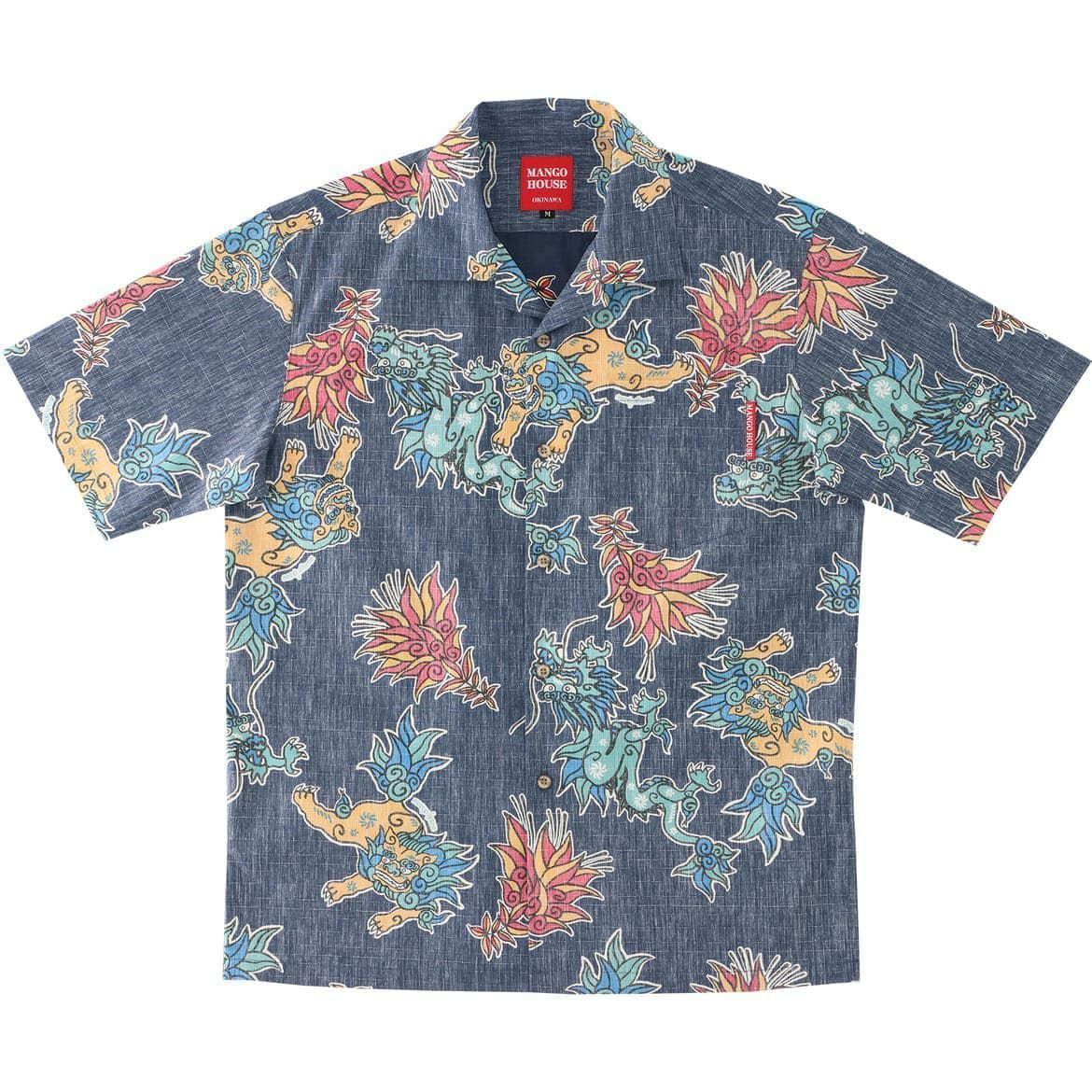 かりゆしウェア　サムネイル画像（ネイビー）