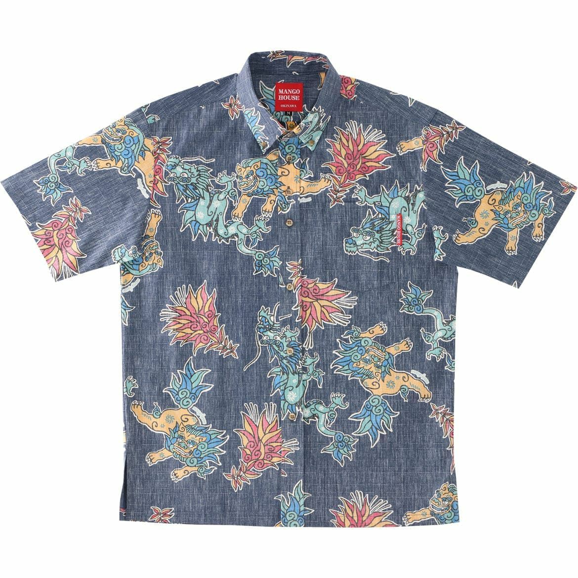 かりゆしウェア　サムネイル画像（ネイビー）