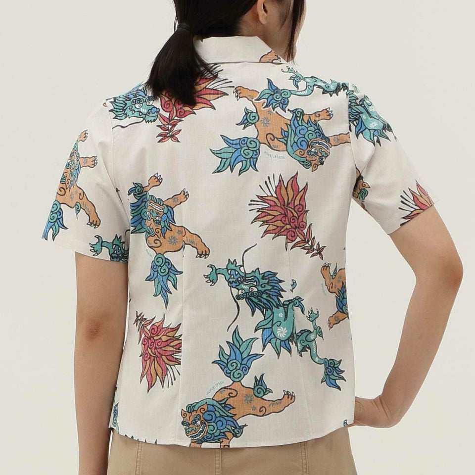 かりゆしウェアモデル着用画像