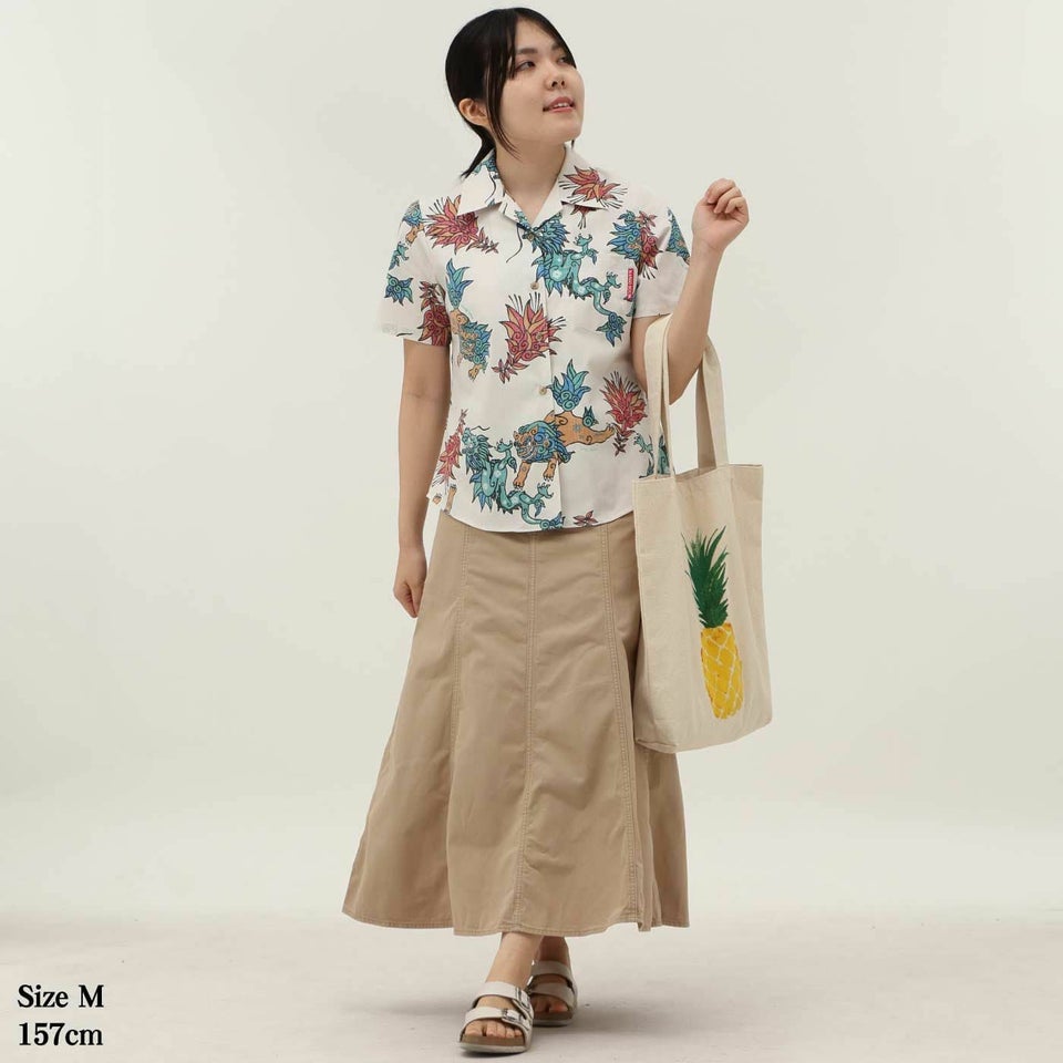 かりゆしウェアモデル着用画像