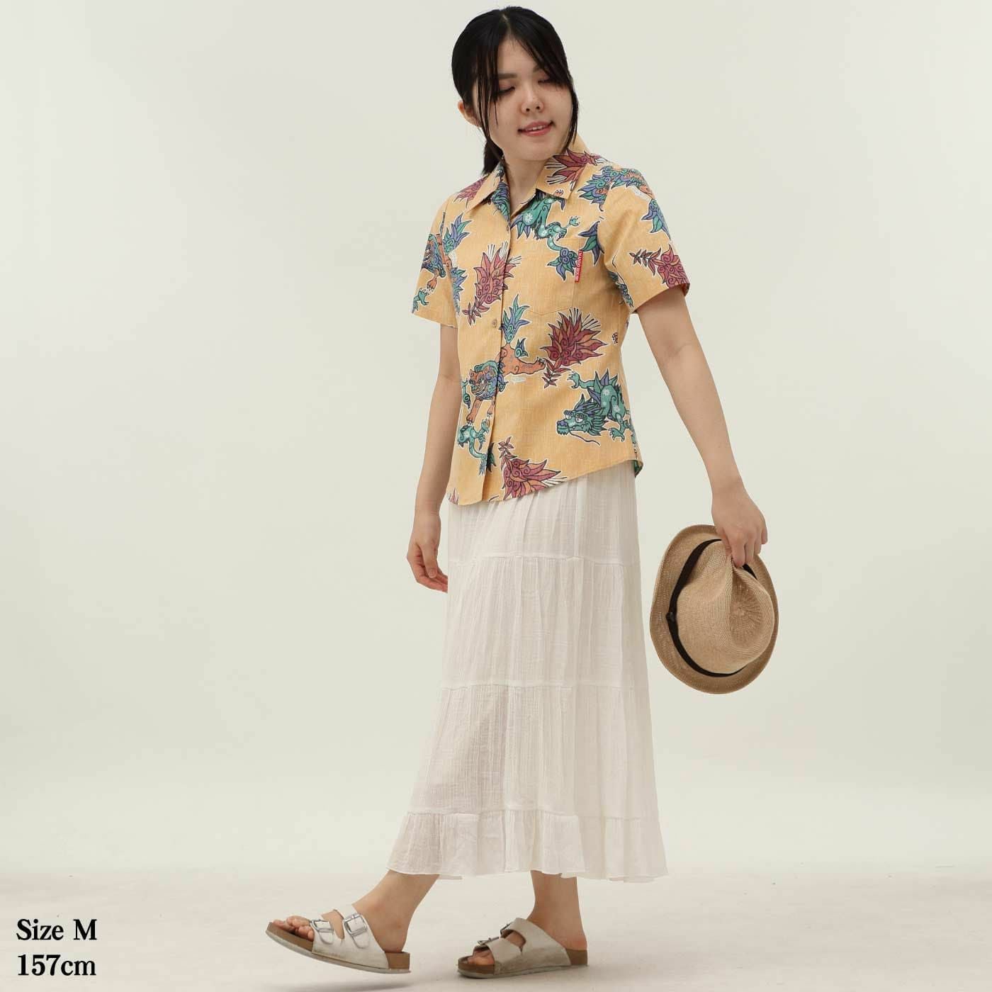 かりゆしウェアモデル着用画像