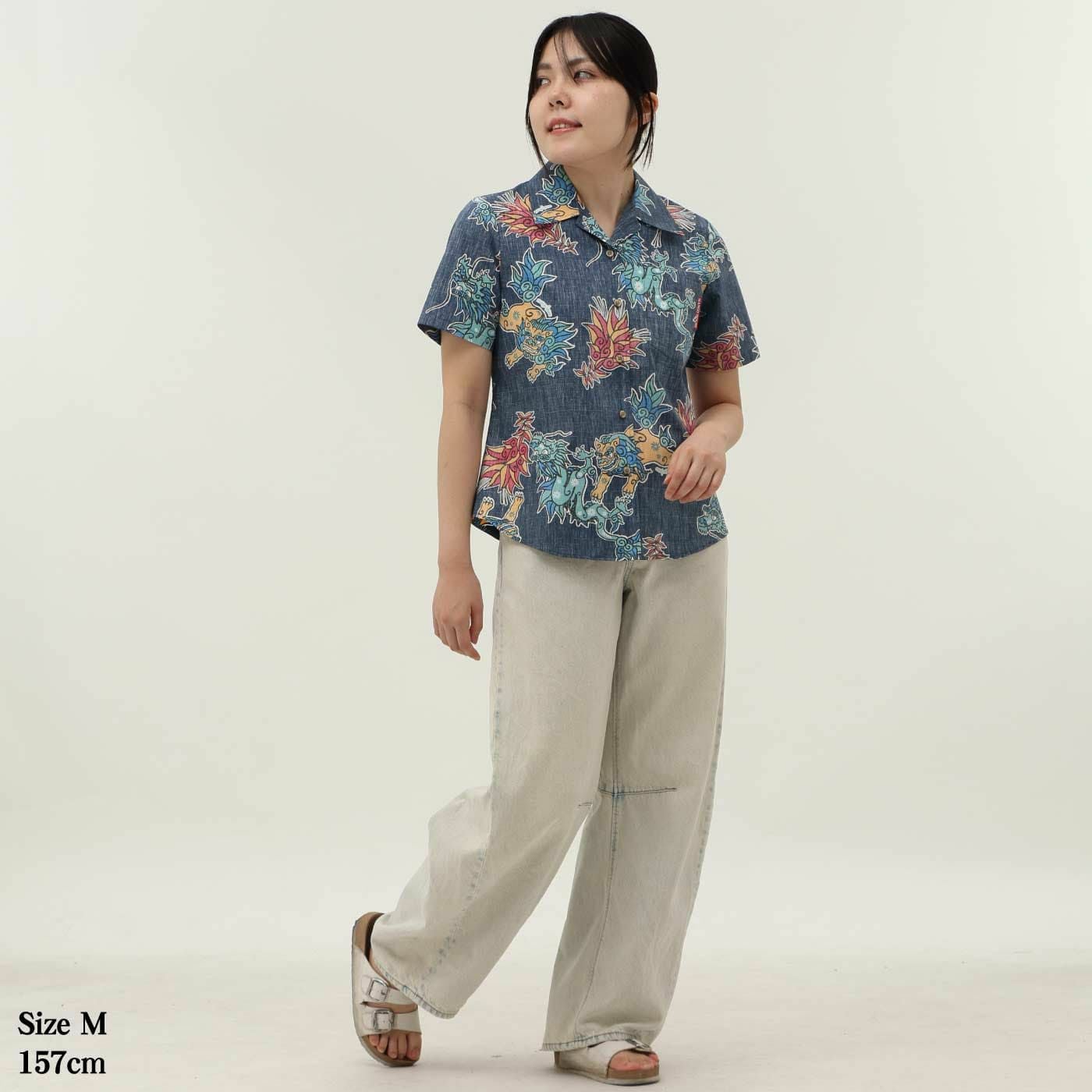 かりゆしウェアモデル着用画像