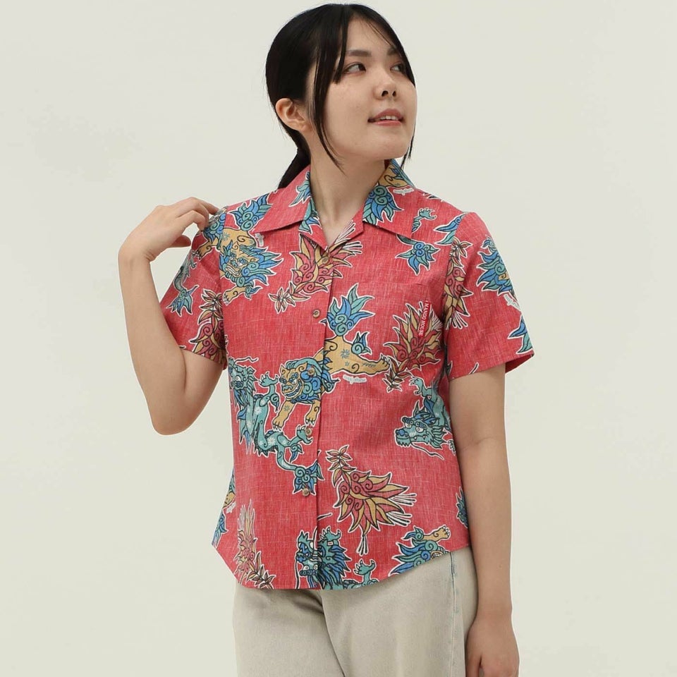 かりゆしウェアモデル着用画像