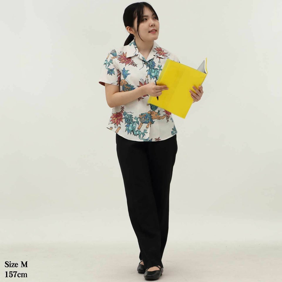 かりゆしウェアモデル着用画像