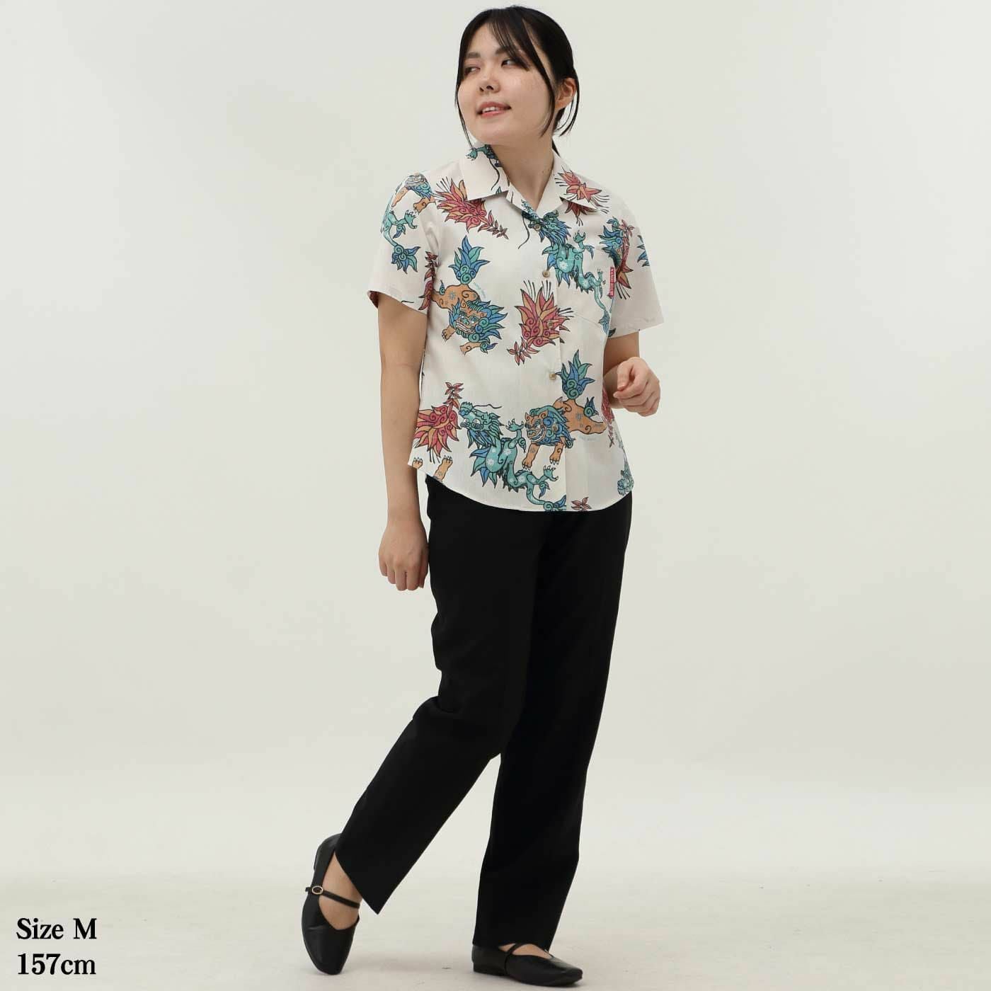 かりゆしウェアモデル着用画像