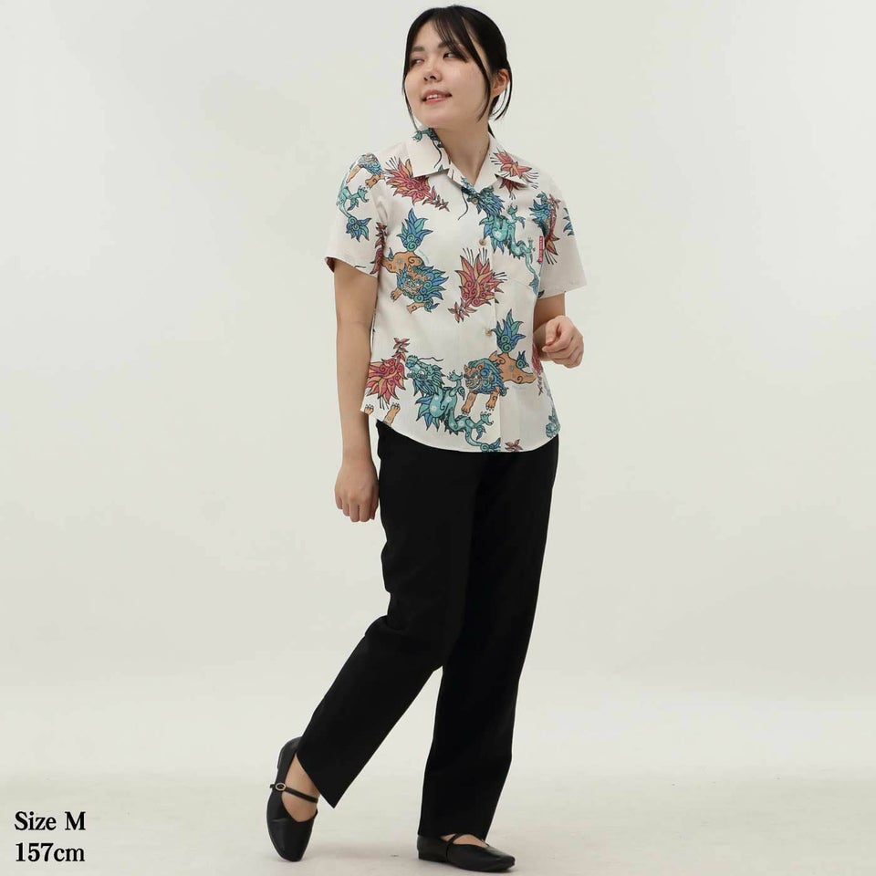 かりゆしウェアモデル着用画像