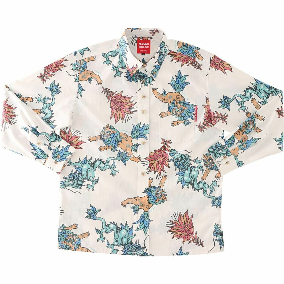 かりゆしウェア　サムネイル画像（アイボリー）