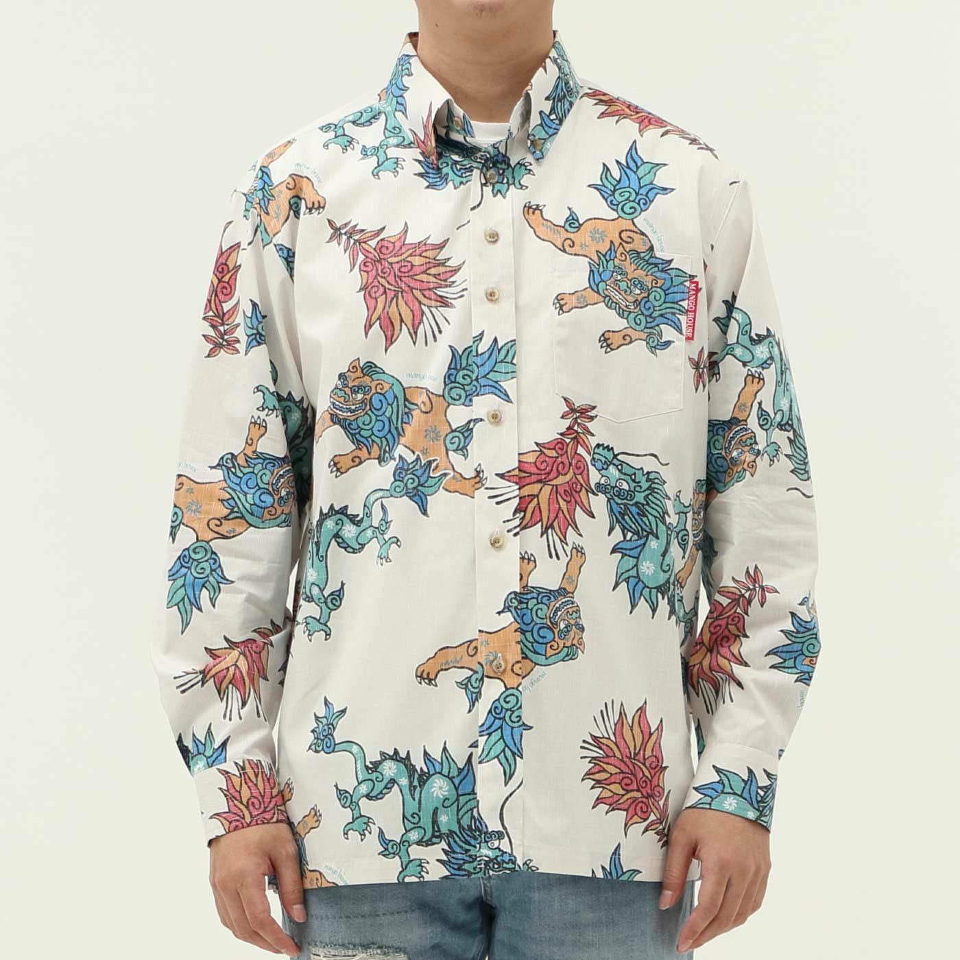 かりゆしウェアモデル着用画像