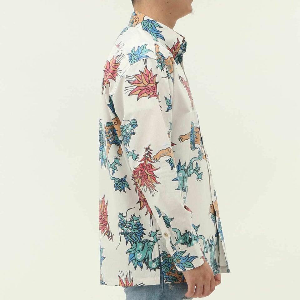 かりゆしウェアモデル着用画像