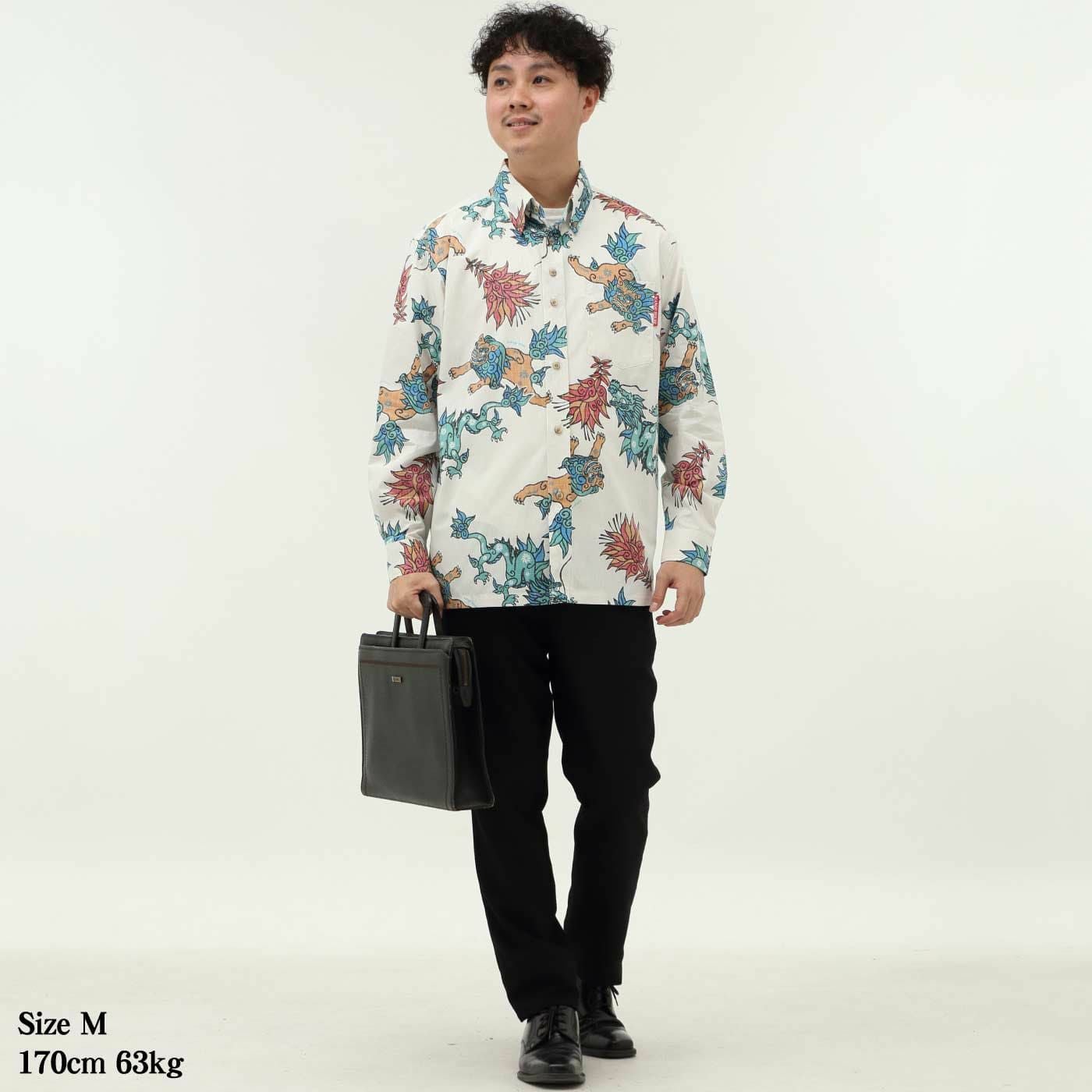 かりゆしウェアモデル着用画像