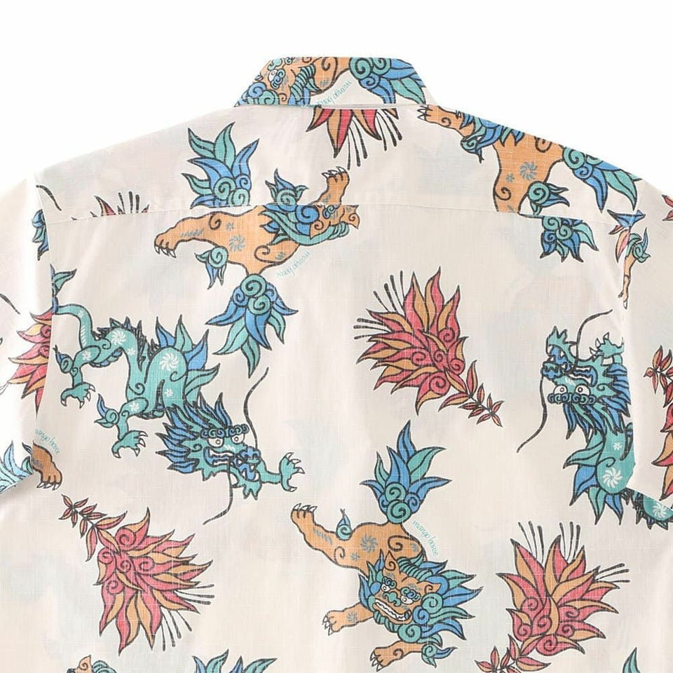 かりゆしウェア　サムネイル画像（シャツ裏拡大画像）