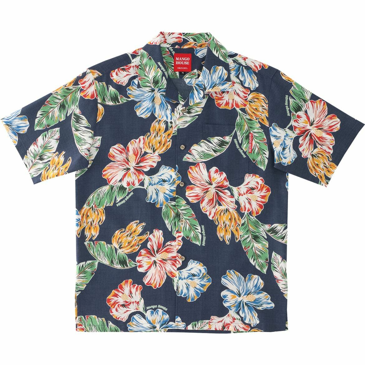 かりゆしウェア　サムネイル画像（ネイビー）