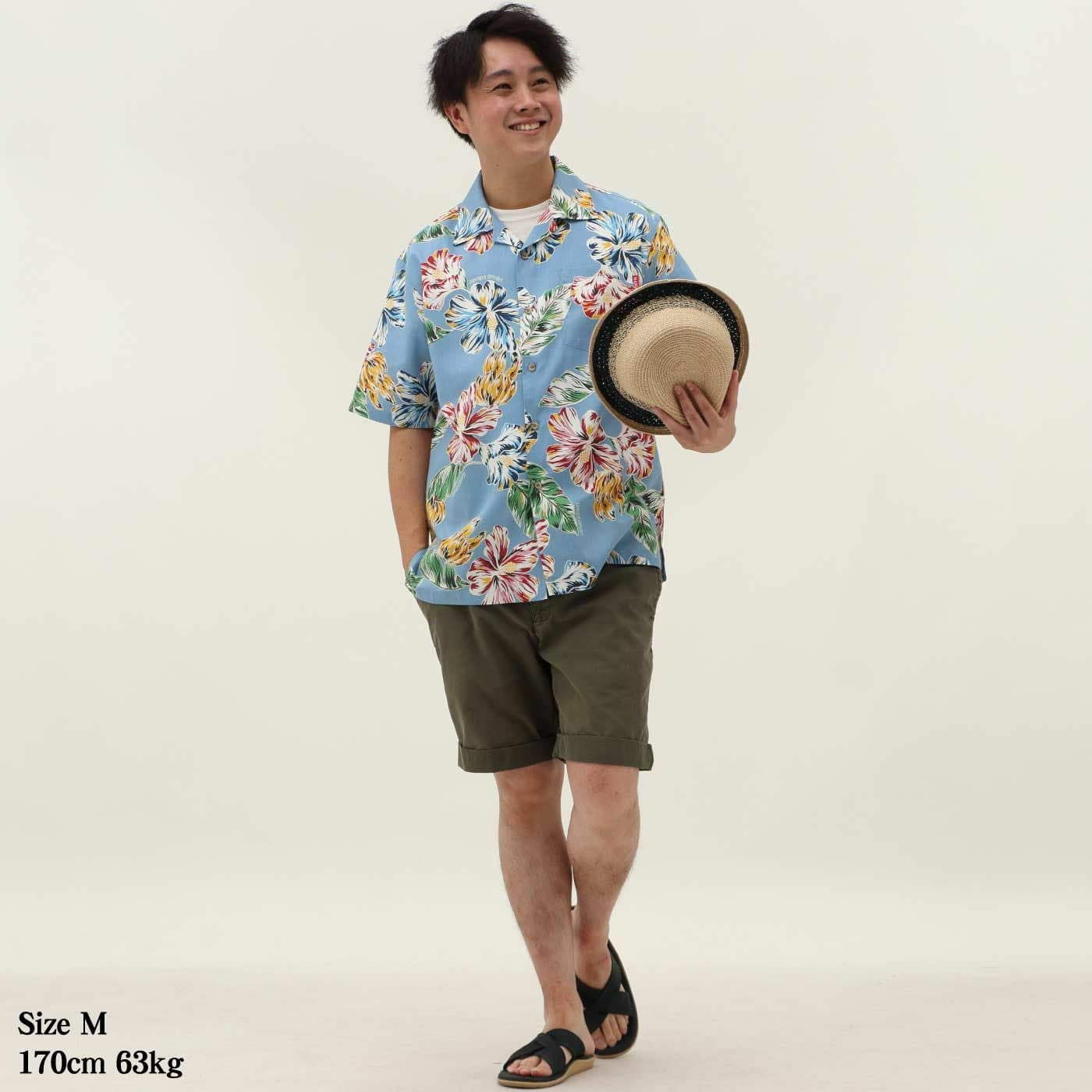 かりゆしウェアモデル着用画像