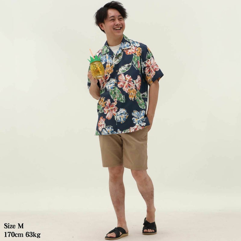 かりゆしウェアモデル着用画像