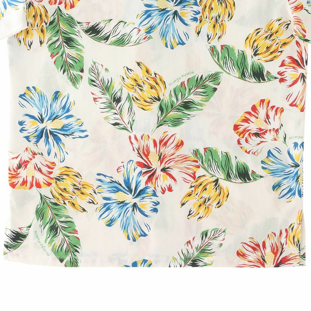 シャツ裏側拡大画像