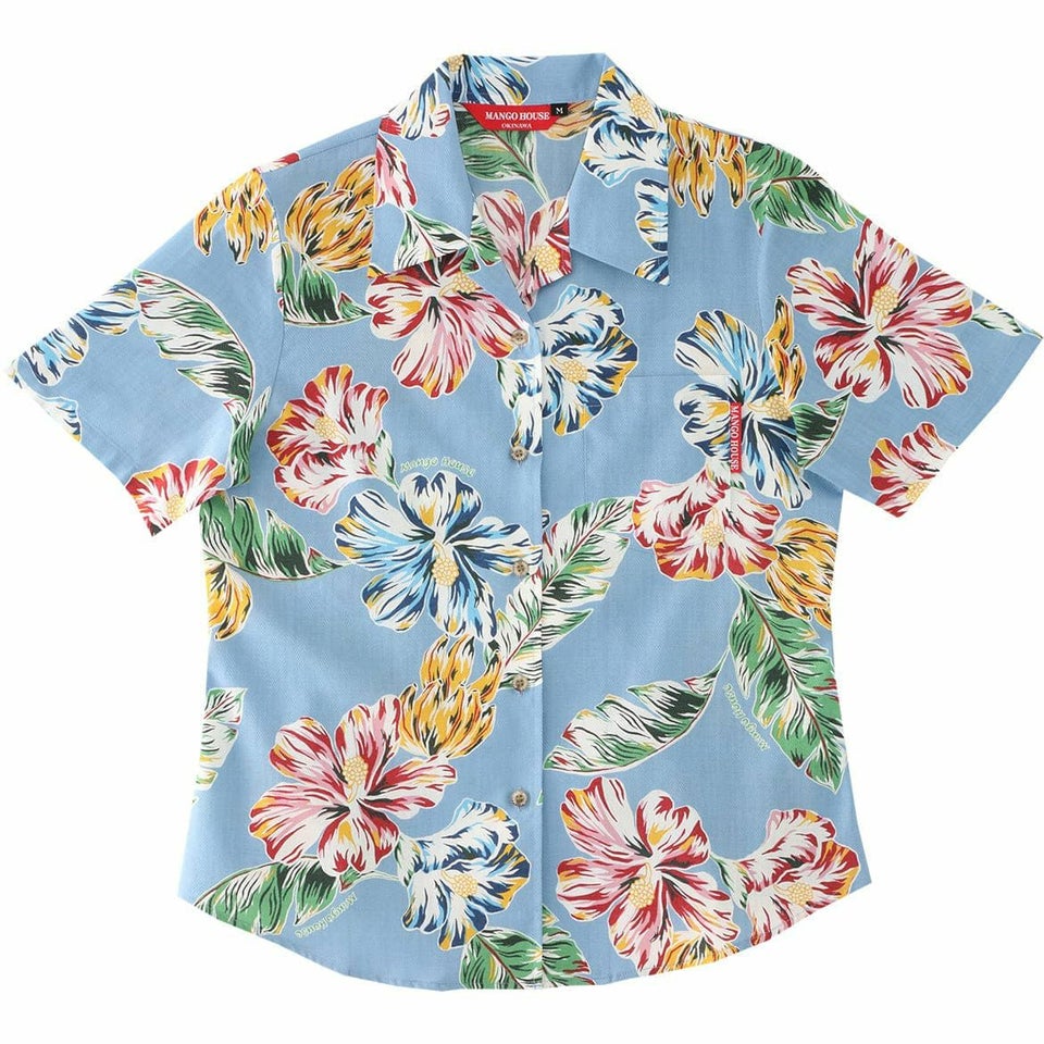 かりゆしウェアサムネイル画像　（ブルー）