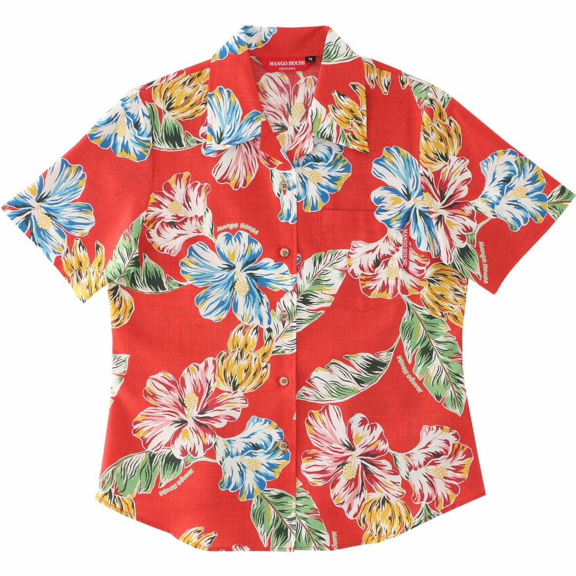 かりゆしウェアサムネイル画像　（レッド）