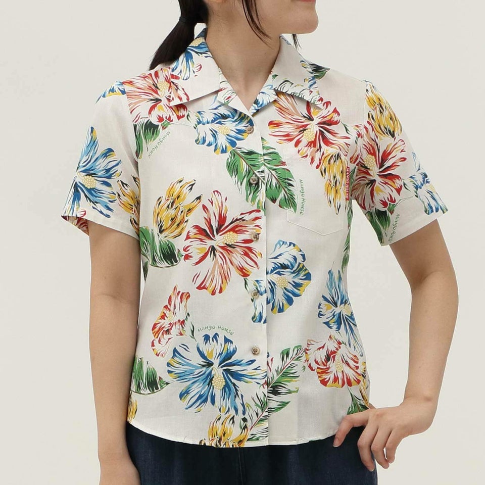 かりゆしウェアモデル着用画像