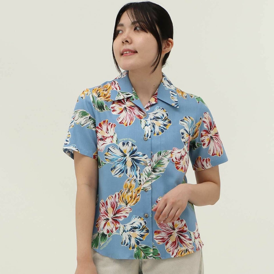 かりゆしウェアモデル着用画像