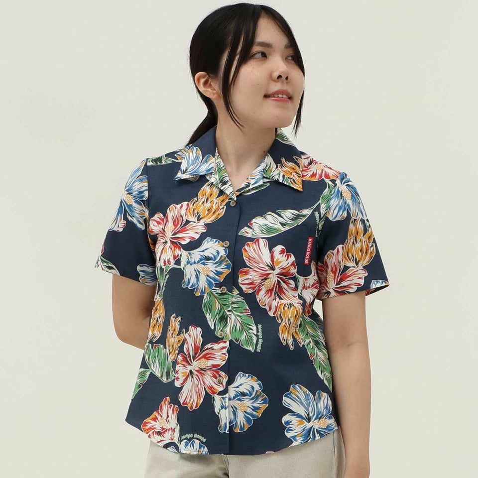 かりゆしウェアモデル着用画像