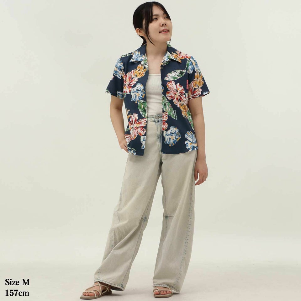 かりゆしウェアモデル着用画像