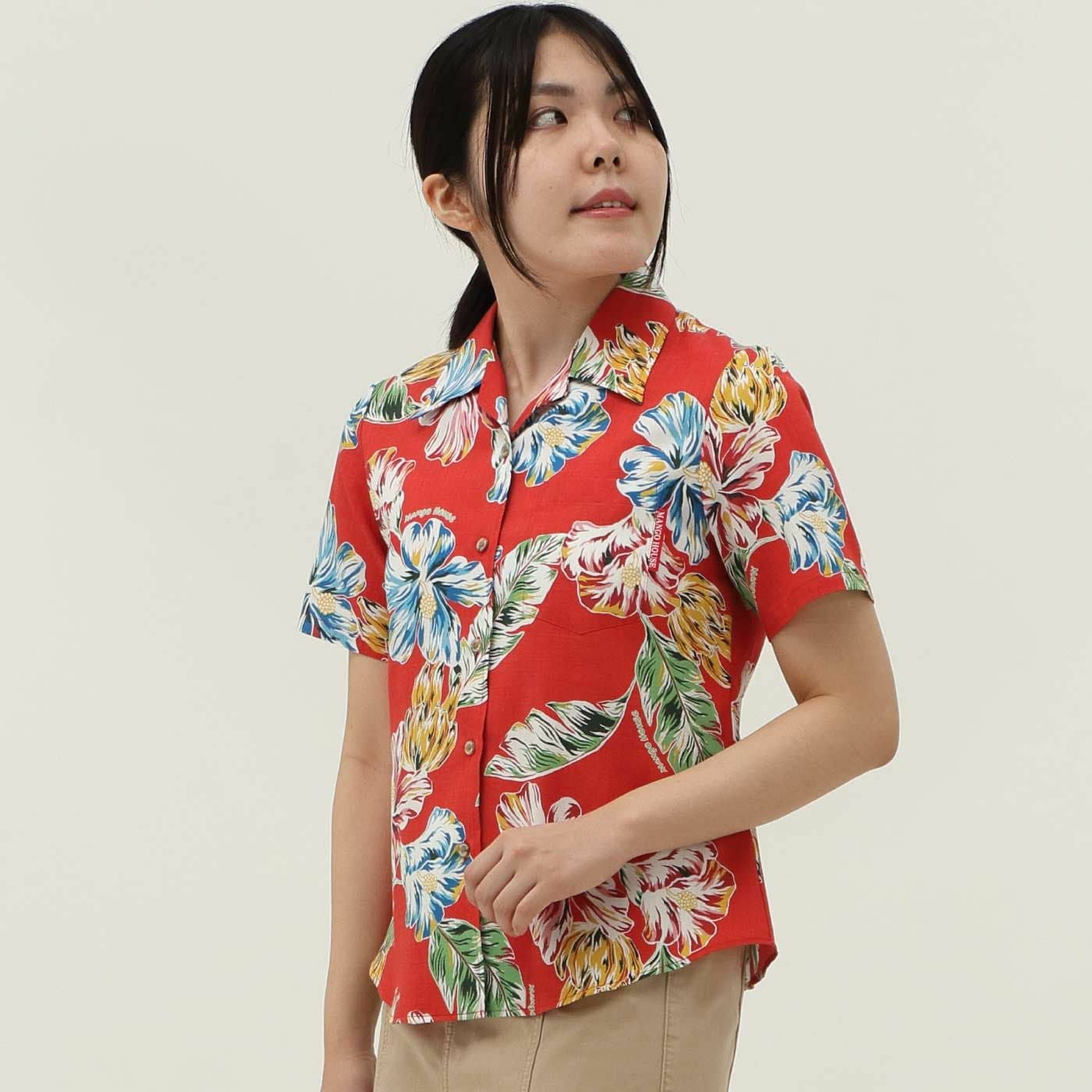 かりゆしウェアモデル着用画像