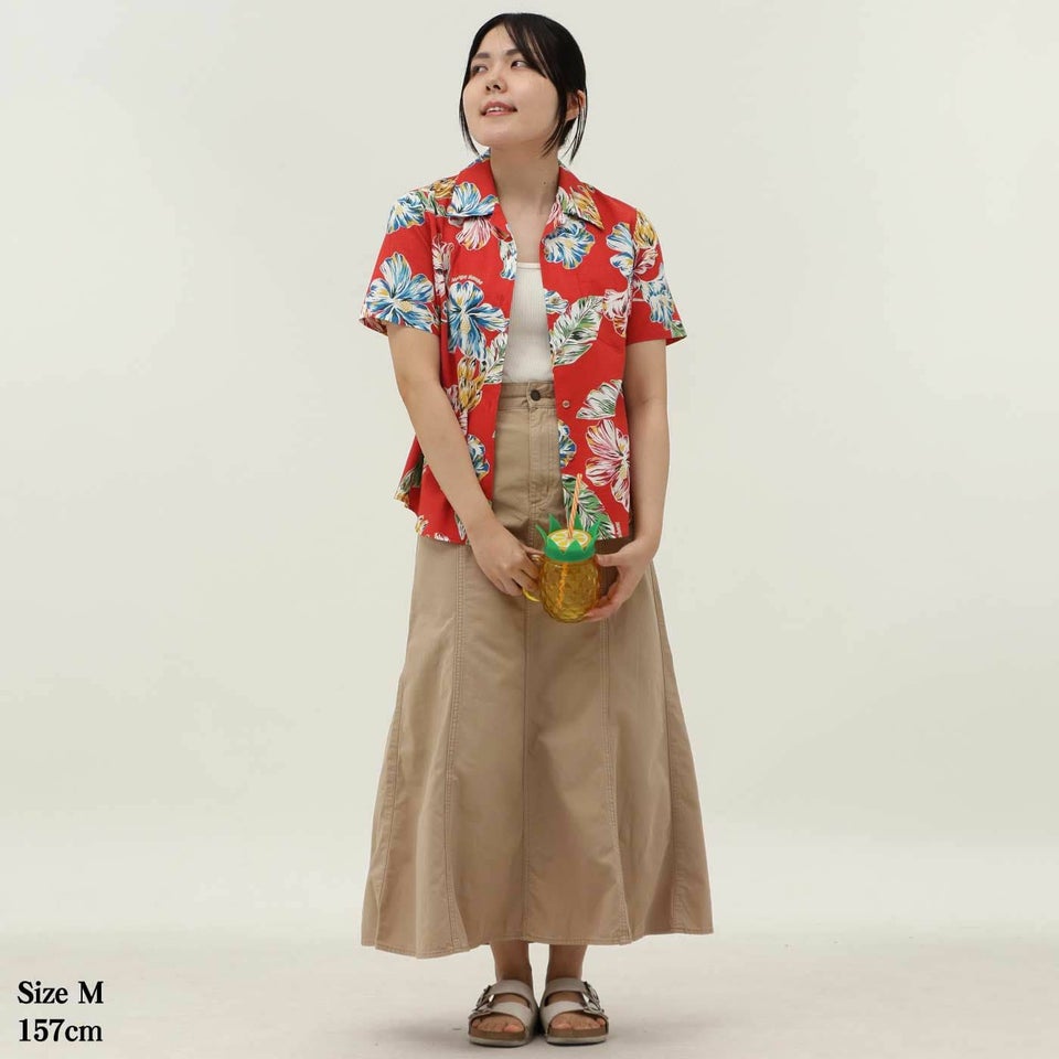 かりゆしウェアモデル着用画像