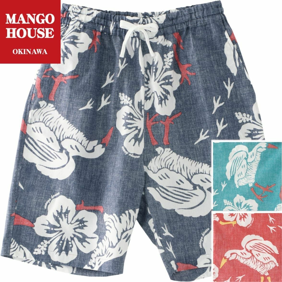 かりゆしウェアハーフパンツサムネイル画像