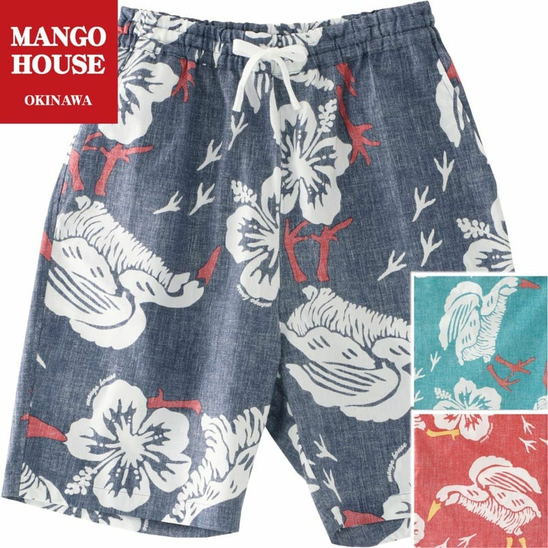 かりゆしウェアハーフパンツサムネイル画像