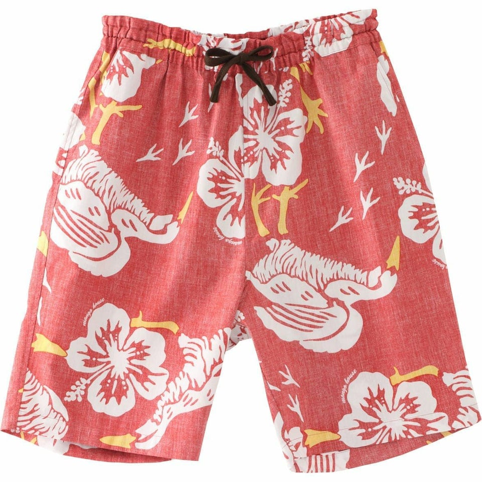 かりゆしウェアハーフパンツサムネイル画像（オレンジ）