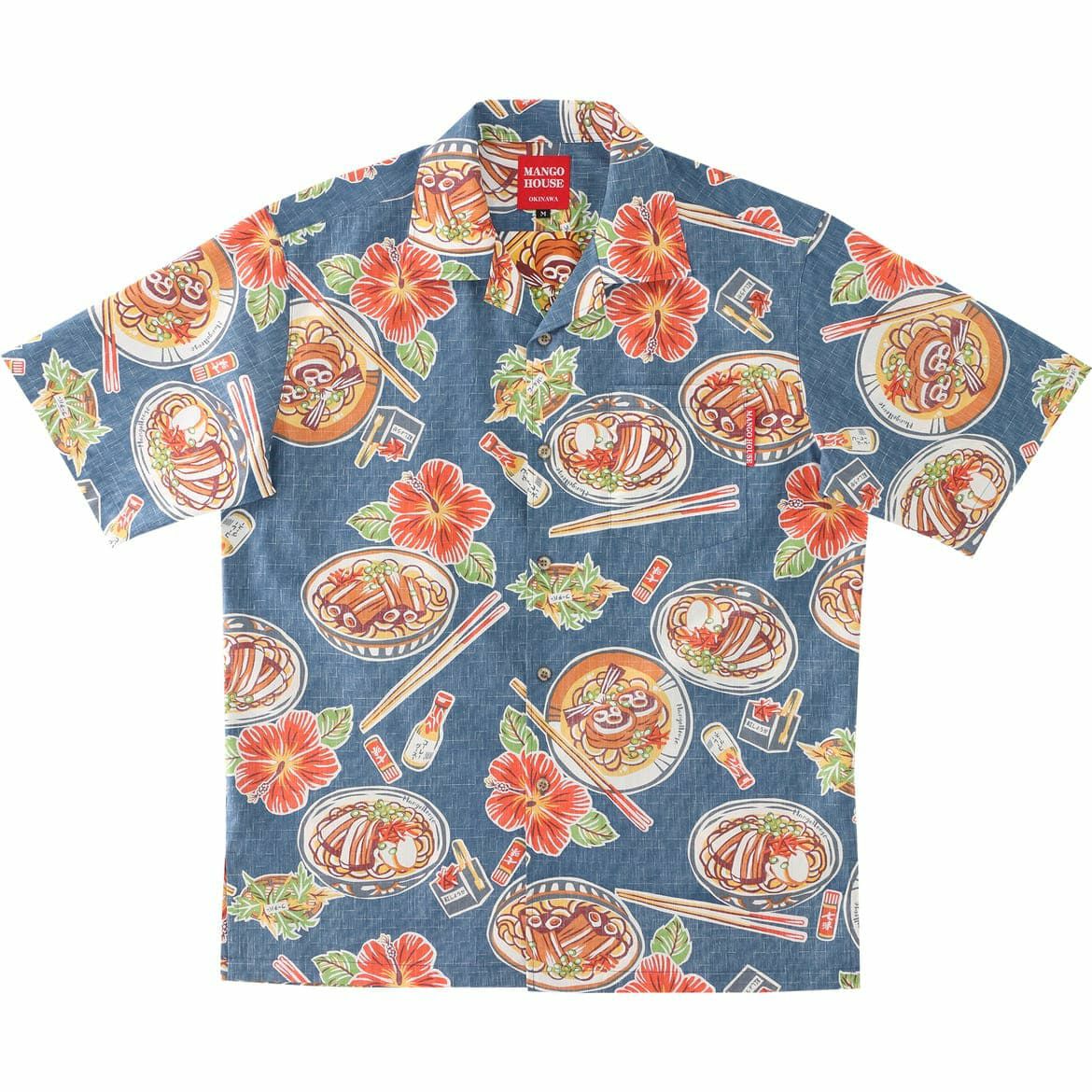 かりゆしウェアサムネイル画像（ネイビー）