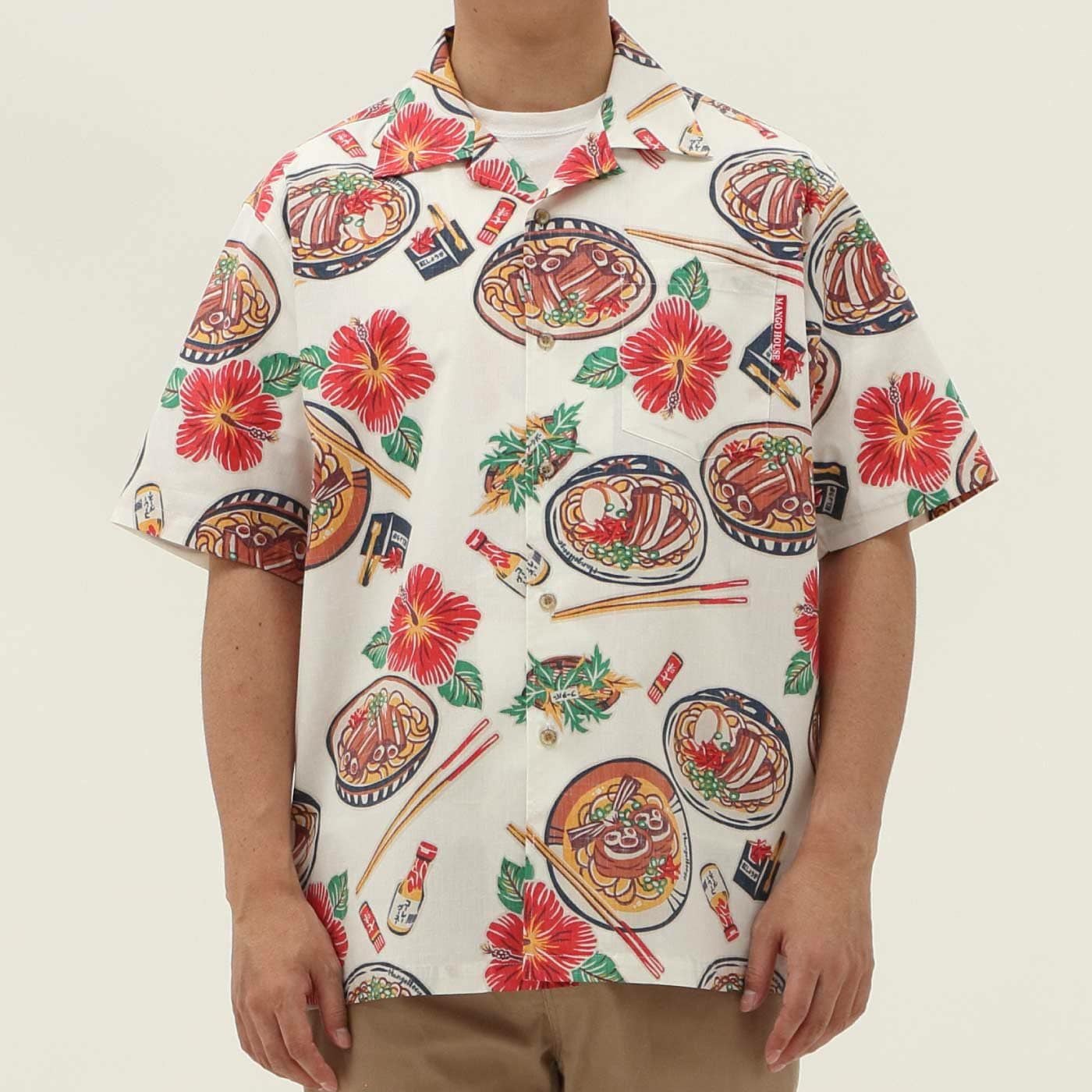 かりゆしウェアモデル着用画像