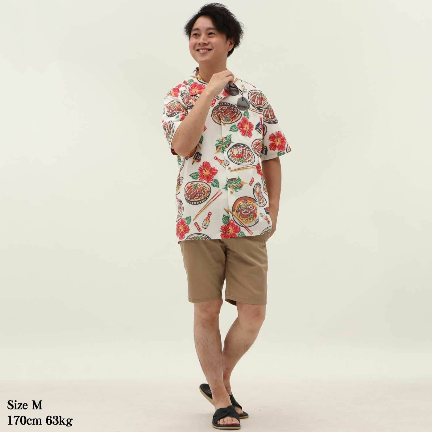 かりゆしウェアモデル着用画像