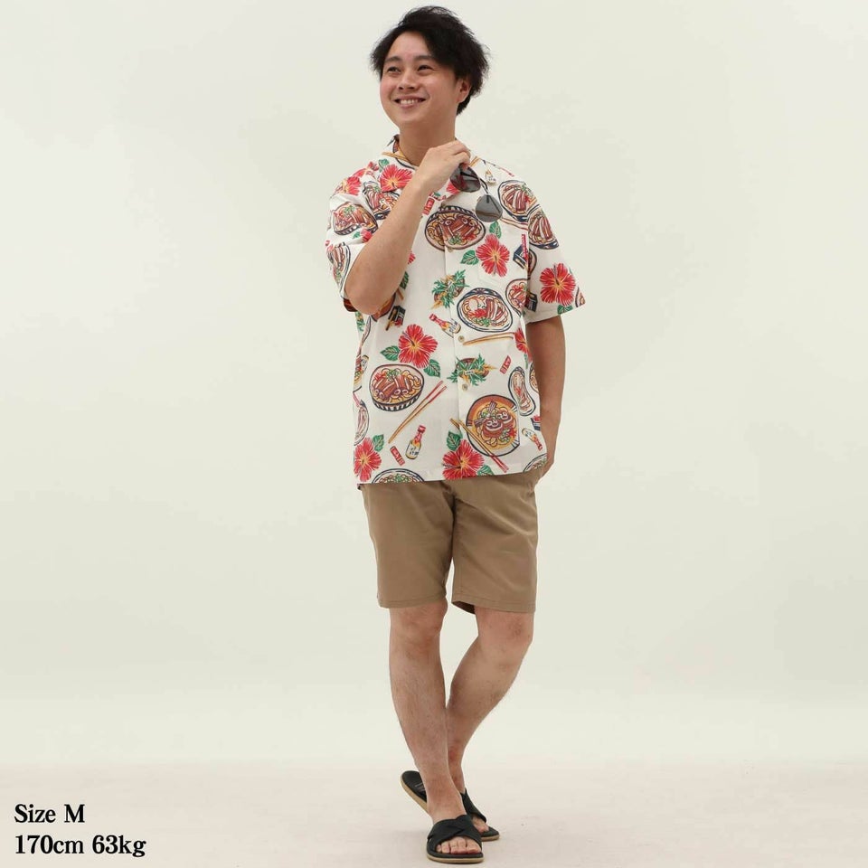 かりゆしウェアモデル着用画像