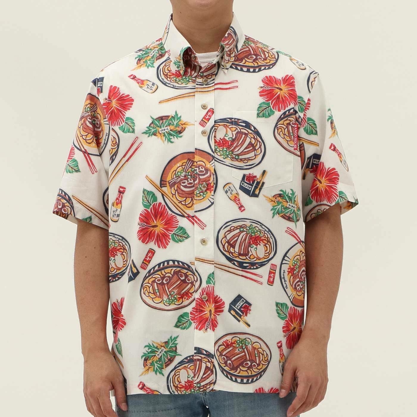 かりゆしウェアモデル着用画像