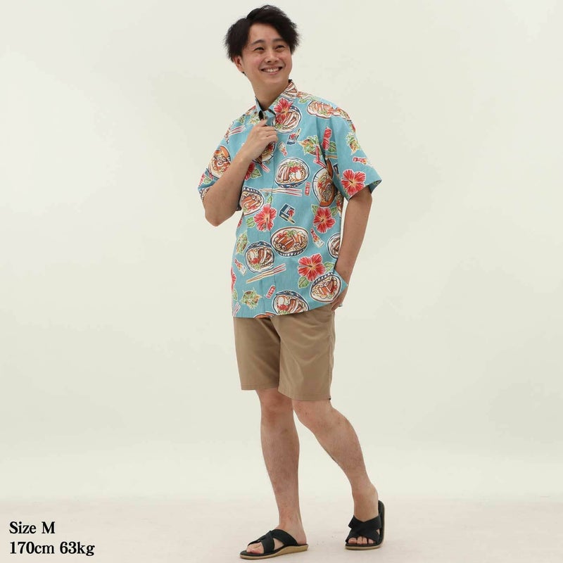 かりゆしウェアモデル着用画像