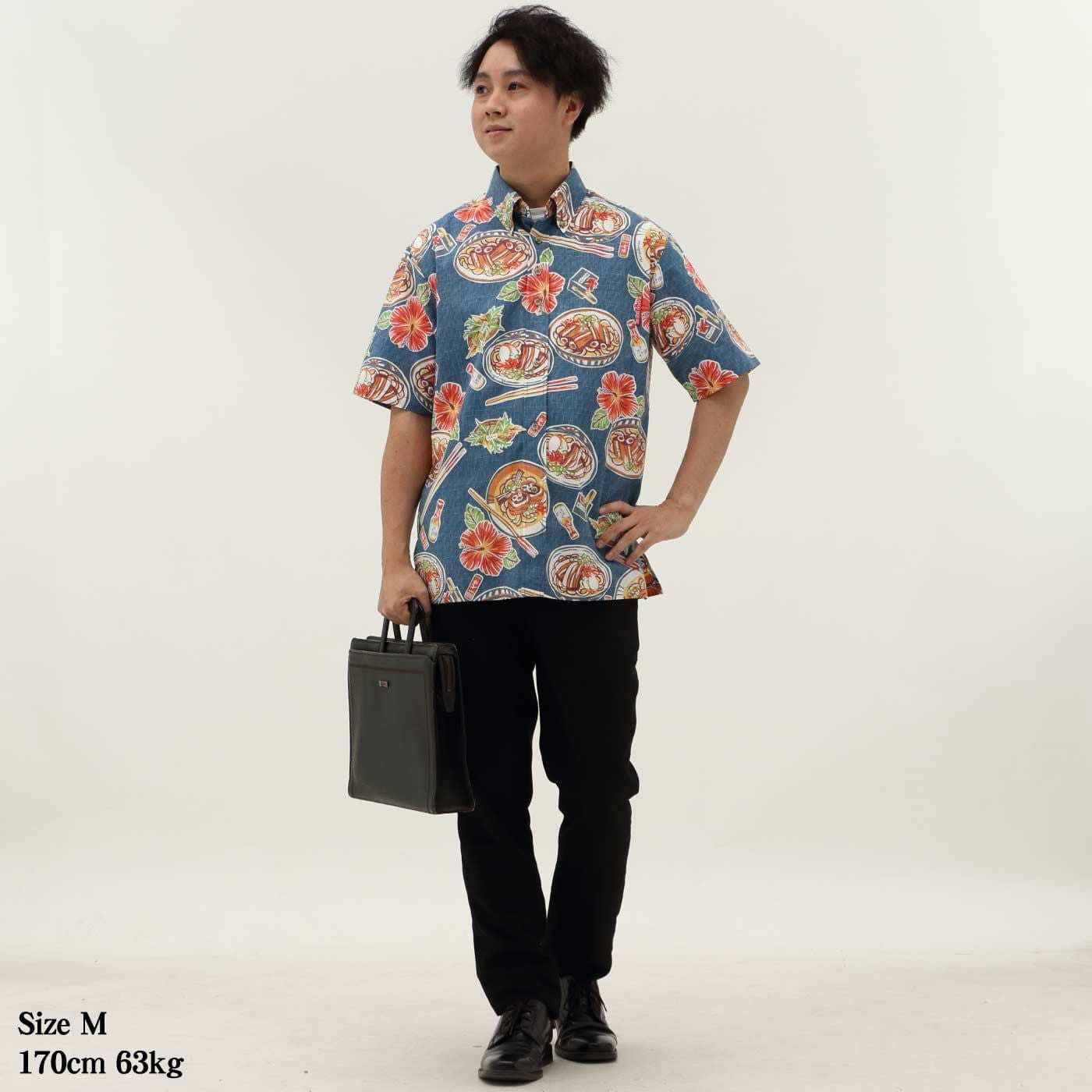 かりゆしウェアモデル着用画像